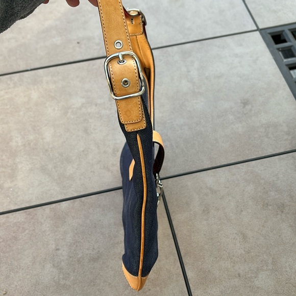 COACH LADIES BLUE DENIM BAG-K2K-8932 - Picture 10 of 13